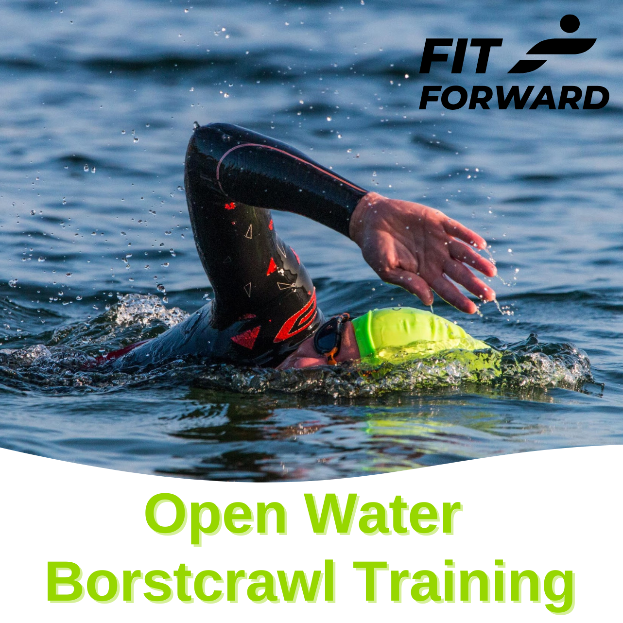 Open water Borstcrawl training
