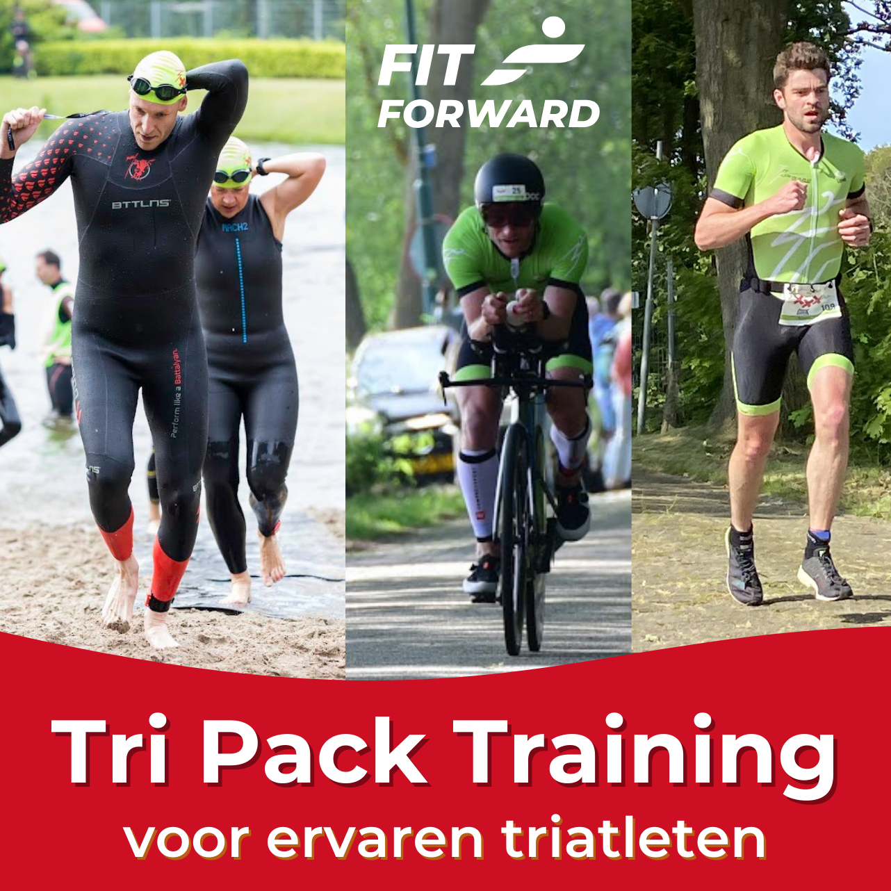 Tri-Pack Trainingen (ervaren triatleten)